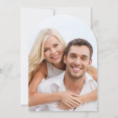 エロペイエレガントメントアーチフォトウェディングレセプション 招待状 (裏面)