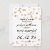 エロペエレガントメントフェイク銅箔グリッター灯 案内状 (正面)