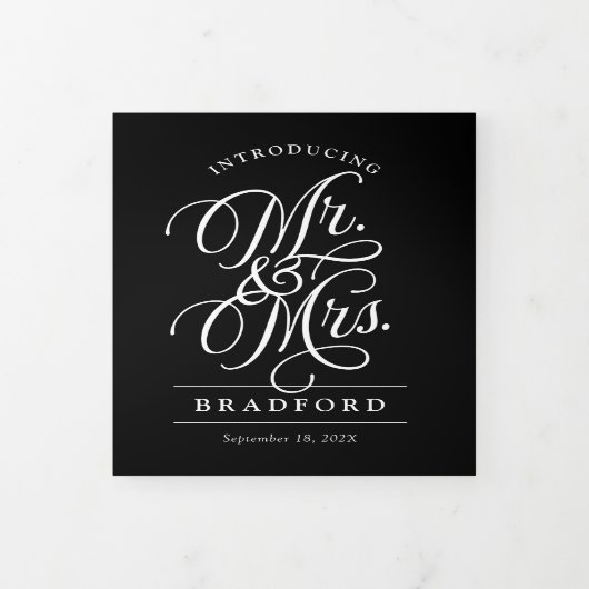 エロペメント夫妻のフォトギャラリーのご紹介 三つ折り招待状 (カバー)