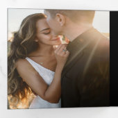 エロペメント夫妻のフォトギャラリーのご紹介 三つ折り招待状 (内部最初)