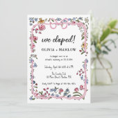 エロペメント水カラーフローラボウ 招待状 (スタンド正面)