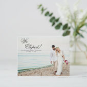 エロペメント熱帯性パイナップルウォーター結婚カラー 案内ポストカード (スタンド正面)