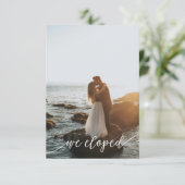 エロペモダンメント披露宴結婚式招待状 招待状 (スタンド正面)