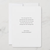 エロペ結婚メントの写真による発表 案内状 (裏面)