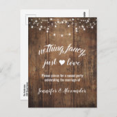 エロペ結婚メントの招待状 ポストカード (正面/裏面)