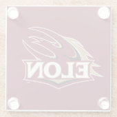 エロンフェニックスロゴ ガラスコースター (裏面)