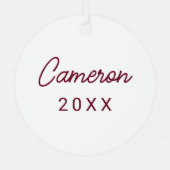 エロンフェニックス メタルオーナメント (裏面)