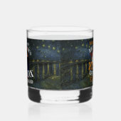 エロンムスクのキャットボックスTULSI GABBARDをポッポ ウイスキーグラス (右)