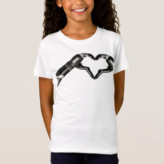 エロンロボットハートムスク Tシャツ (正面)