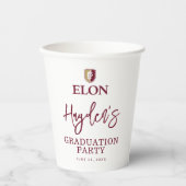 エロン卒業 紙コップ (正面)