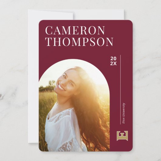 エロン大学グッズ 招待状 (正面)