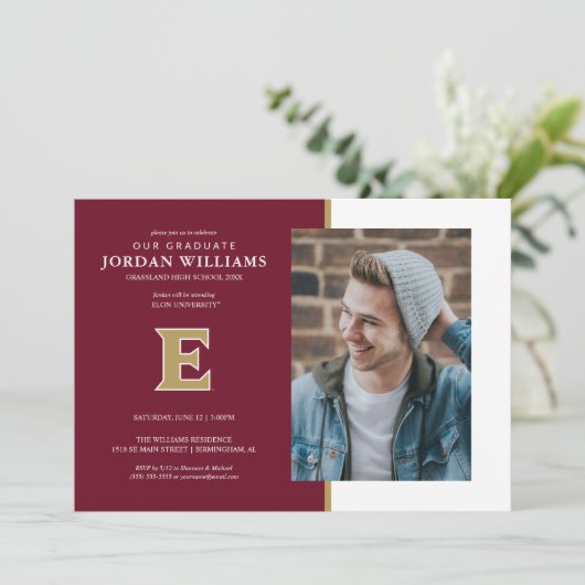 エロン大学グッズ 案内状 (スタンド正面)