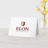 エロン大学卒業おめでとうございます カード (黄色い花)