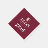 エロン大学卒業 スタンダードカクテルナプキン (角)