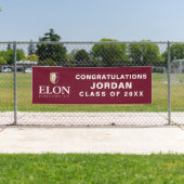 エロン大学卒業 横断幕 (インサイチュ)