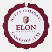 エロン大学 オーナメントカード (裏面)