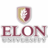エロン大学 シール (正面)