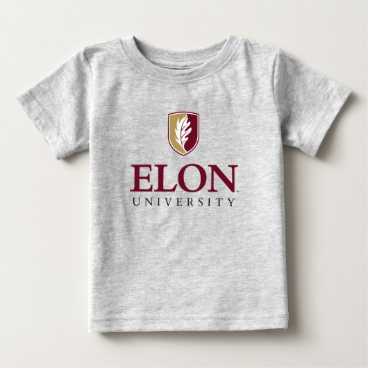 エロン大学 ベビーTシャツ (正面)