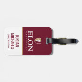 エロン大学 ラゲッジタグ (裏面横)
