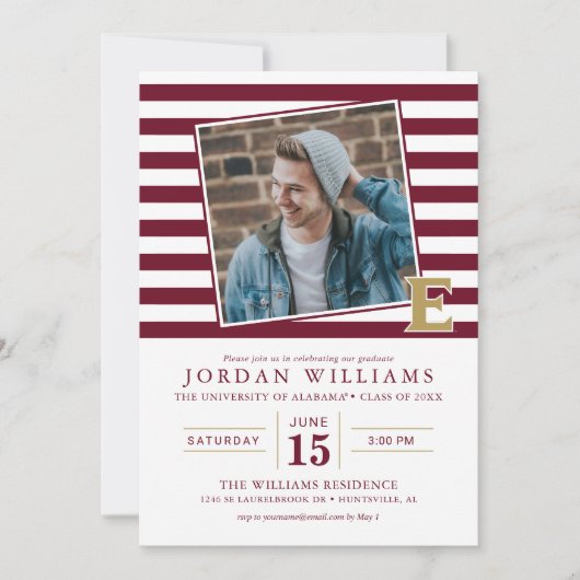 エロン大学 案内状 (正面)