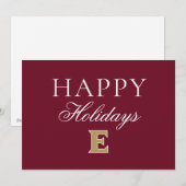 エロン大学 E シーズンカード (正面/裏面)