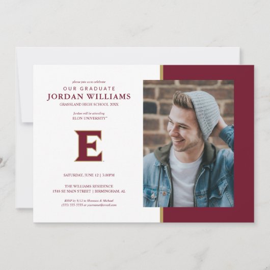 エロン大学 E 案内状 (正面)