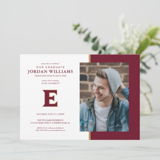 エロン大学 E 案内状 (スタンド正面)