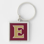 エロン大学E キーホルダー (正面)