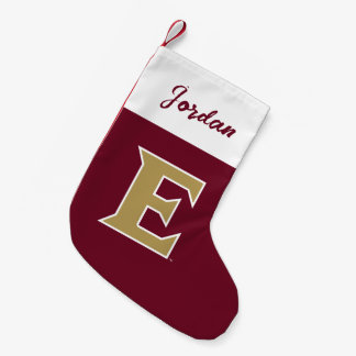 エロン大学E スモールクリスマスストッキング