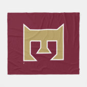 エロン大学E フリースブランケット (正面(横))