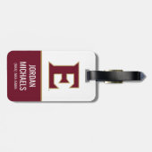 エロン大学E ラゲッジタグ (裏面横)