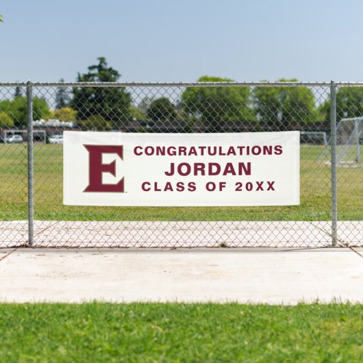 エロン大学E | 二酸素分級 横断幕 (インサイチュ)