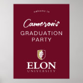 エロン大学E | 卒業 ポスター (正面)