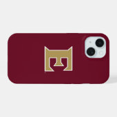 エロン大学E iPhone 15ケース (裏面横)