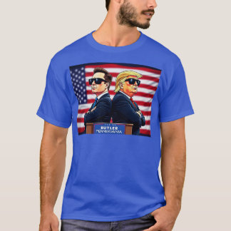 エロン×トランプ Tシャツ
