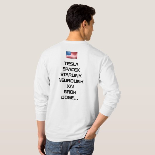 エロン・パトリオ Tシャツ (裏面フル)