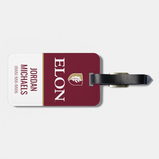 エロン ラゲッジタグ (裏面横)