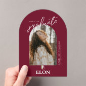 エロン | 卒業20XX アクリル招待状 (インサイチュ (ポータブル))