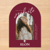 エロン | 卒業20XX アクリル招待状 (正面)