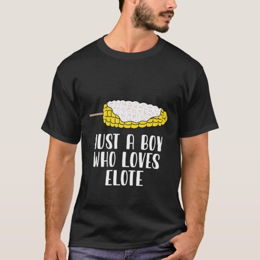 エロート・コーンが大好きな少年 Tシャツ (正面)