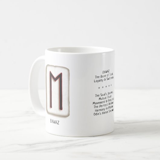 エワズルーンストーンマグ コーヒーマグカップ (正面左)