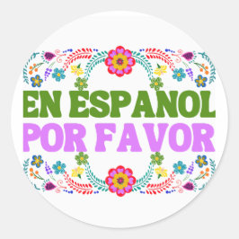 エンエスパニョルポーお願いスペインの、先生ギフトマエスター ラウンドシール