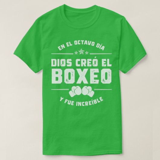 エンエルオクタヴォ・ダ・ディオス・クレエル・ボクソ Tシャツ (デザイン正面)