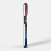 エンカントパークの劇的な夕日 iPhoneケース (右側面)