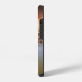 エンカントパークの劇的な夕日 iPhoneケース (左側面)