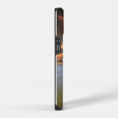 エンカントパークの劇的な夕日 iPhoneケース (右側面)