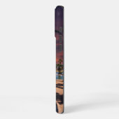 エンカントパークの劇的な夕日 iPhoneケース (左側面)