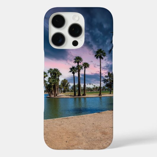 エンカントパークの美しい夕日 Case-Mate iPhoneケース (裏面)