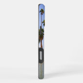 エンカントパークの美しい春風景 iPhoneケース (右側面)