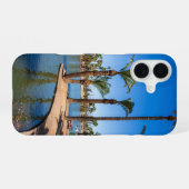 エンカントパークの美しい春風景 iPhone 16ケース (裏面横)